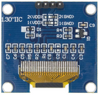 1,3" OLED-Anzeigemodul Blue Farbantriebschip SH1106 128X64 1,3 Zoll