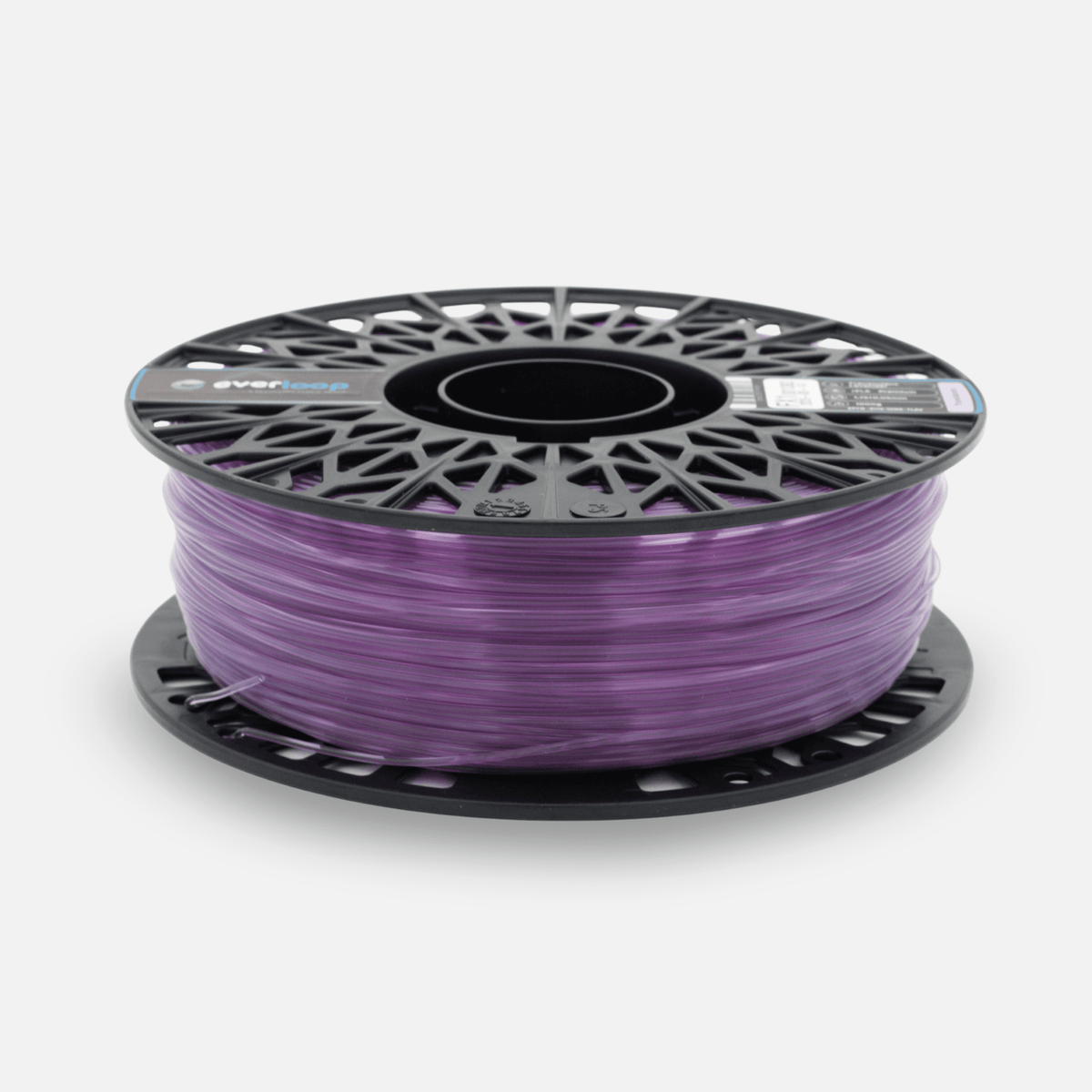 Recycling Fabrik Translucent Lavender rPLA Premium 1kg 1.75mm