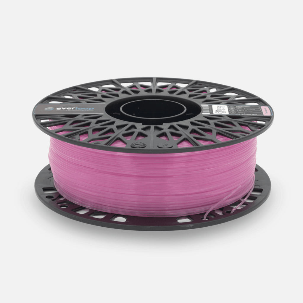 Recycling Fabrik Translucent Rose rPLA Premium 1kg 1.75mm