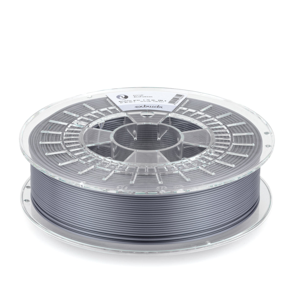 Extrudr BioFusion Metallic Grey 800g 1.75mm