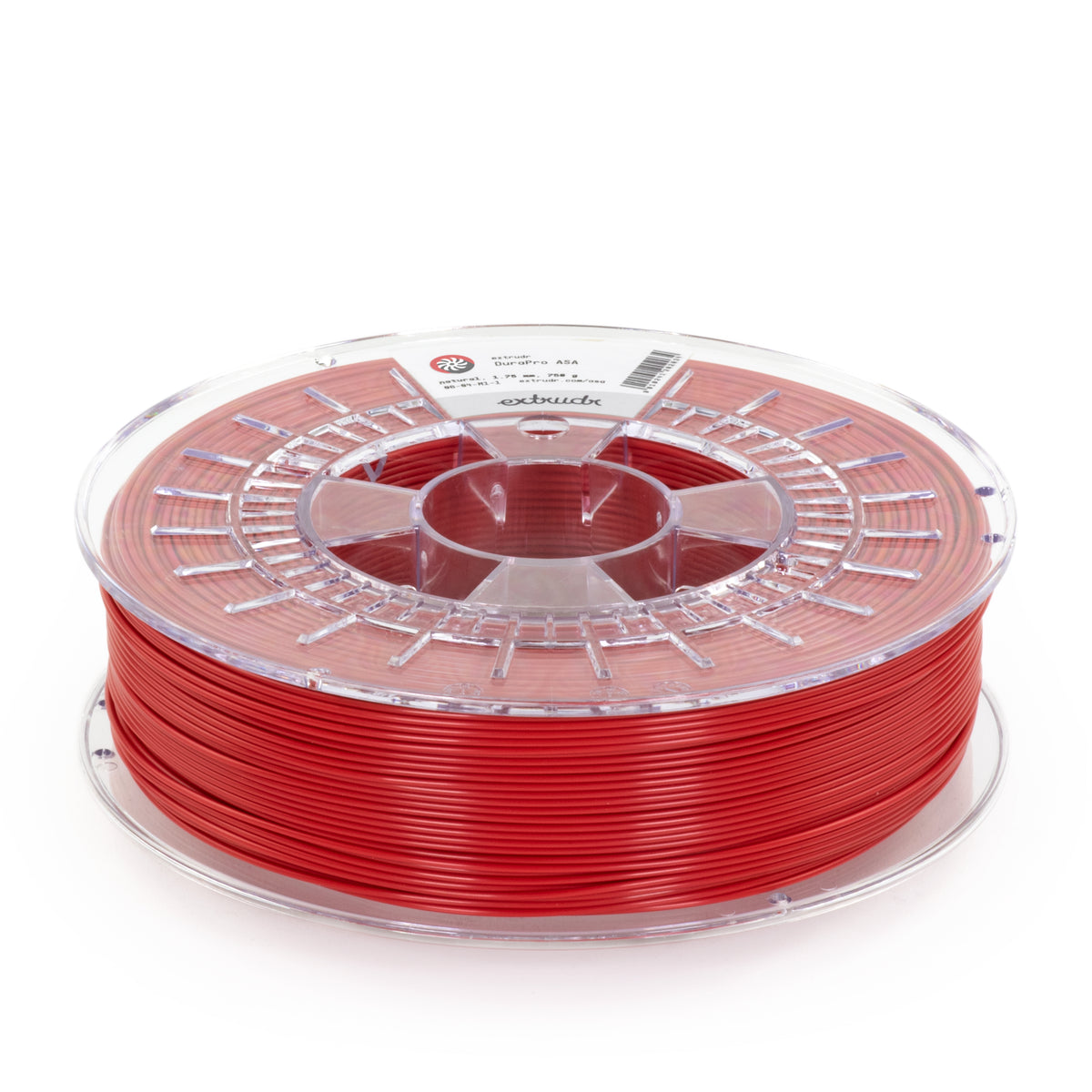 Extrudr DuraPro ASA Rot 750g 1.75mm