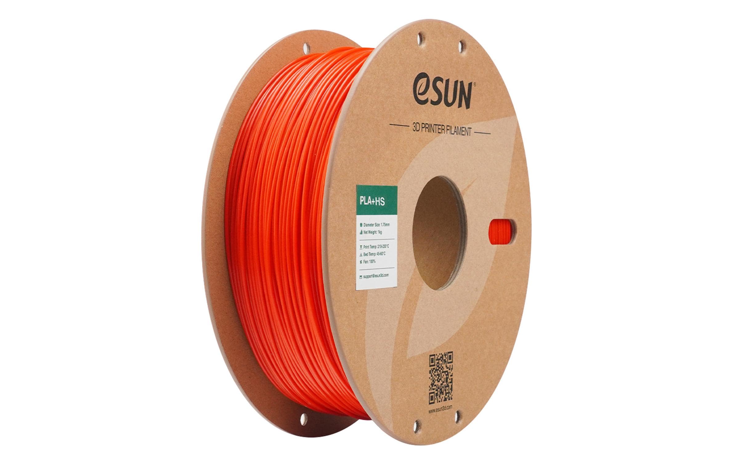 eSun Filament PLA+ HS RGB Rot 1.75 mm 1 kg