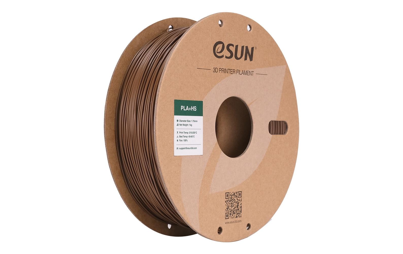 eSun Filament PLA+ HS Braun 1.75 mm 1 kg
