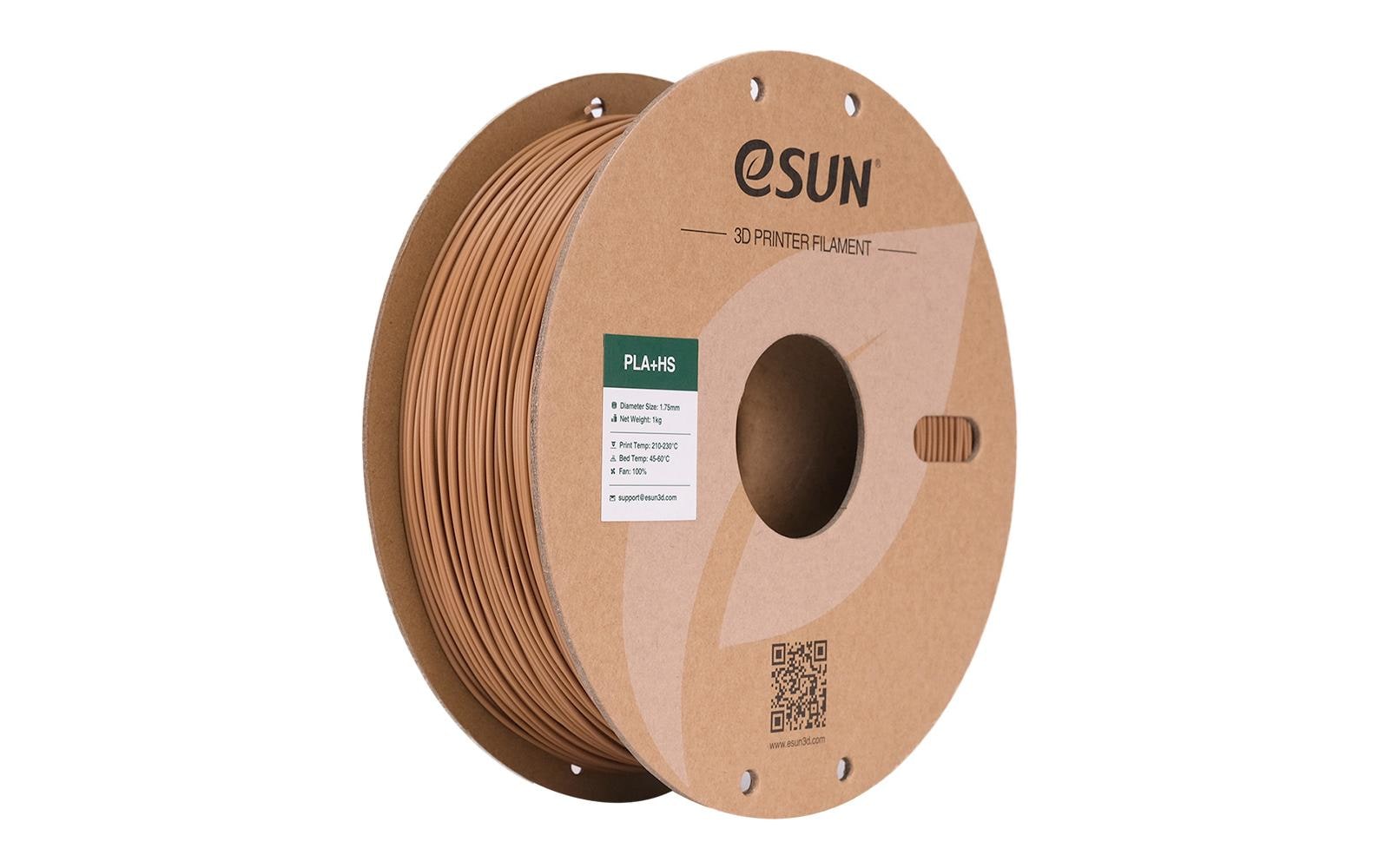eSun Filament PLA+ HS Hellbraun 1.75 mm 1 kg