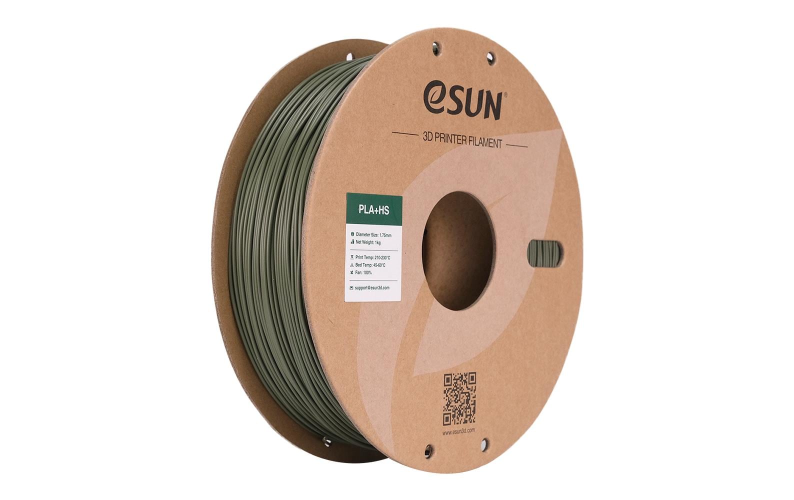 eSun Filament PLA+ HS Olivgrün 1.75 mm 1 kg