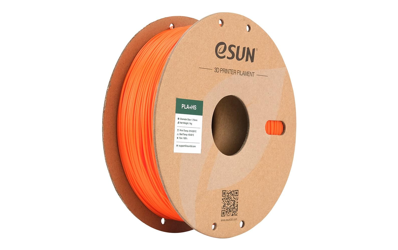 eSun Filament PLA+ HS Orange 1.75 mm 1 kg