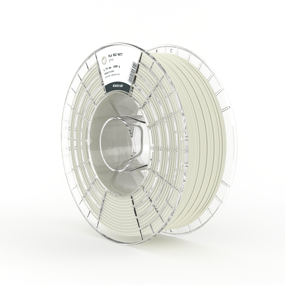 Extrudr PLA NX2 Matt Grau 1kg 1.75mm