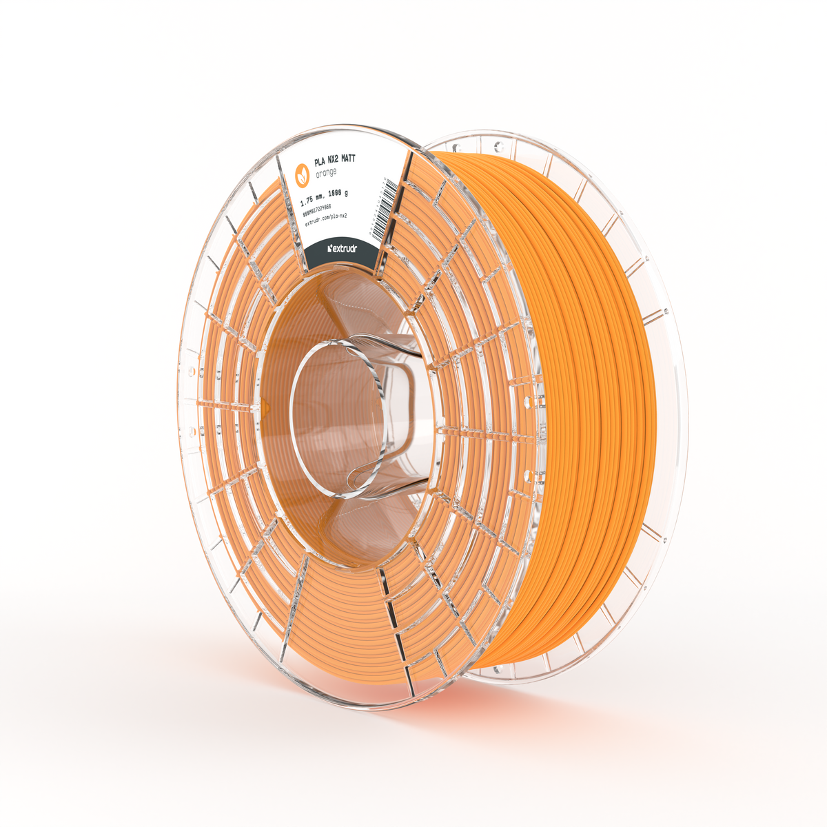 Extrudr PLA NX2 Matt Orange 1kg 1.75mm