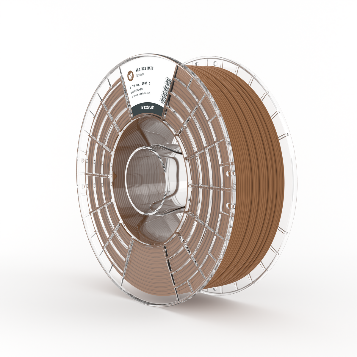 Extrudr PLA NX2 Matt Braun 1kg 1.75mm