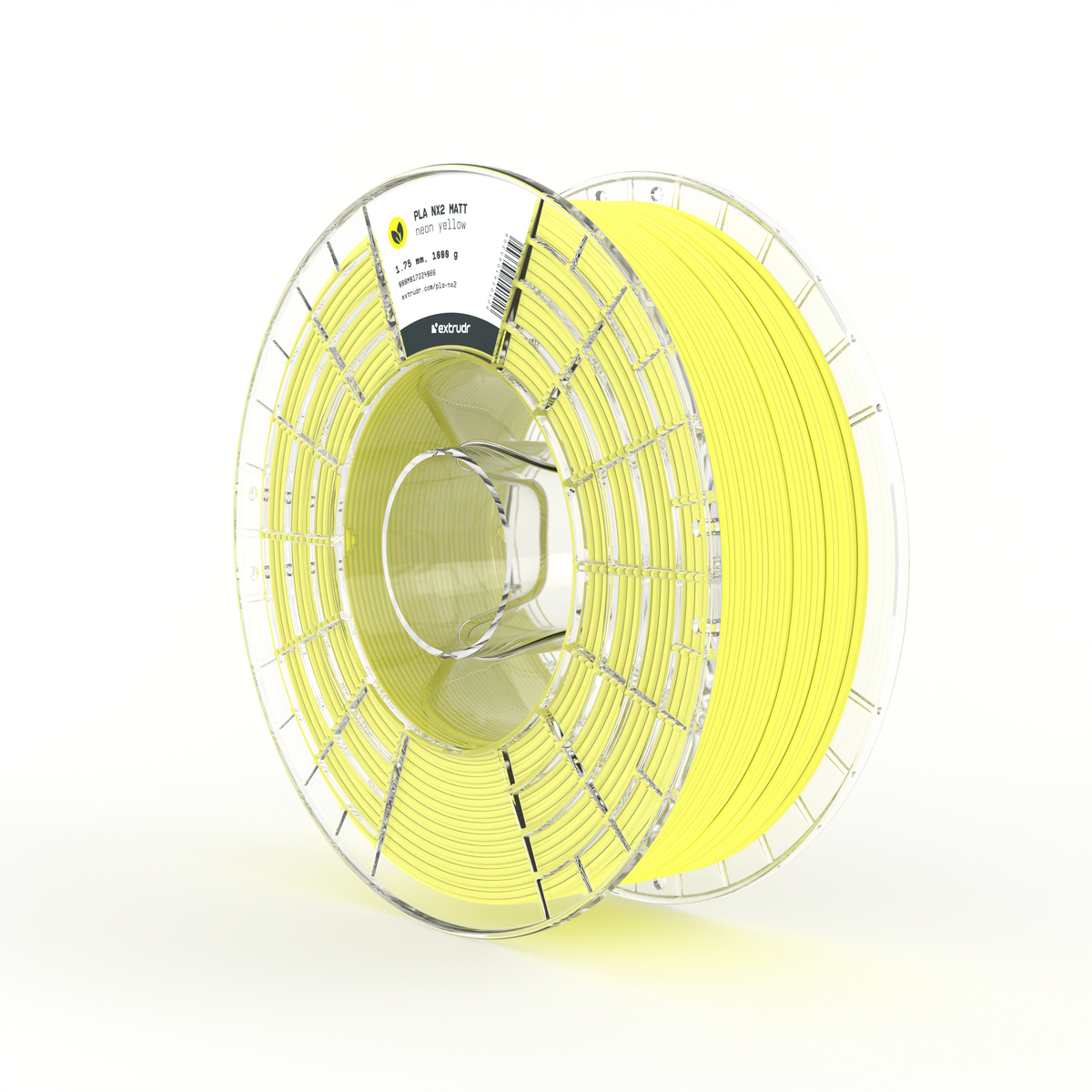 Extrudr PLA NX2 Matt Neongelb 1kg 1.75mm