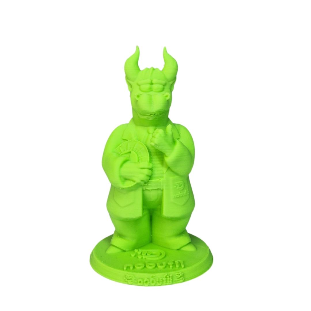 Nobufil ABSx Lime Green Filament, Filamentspule