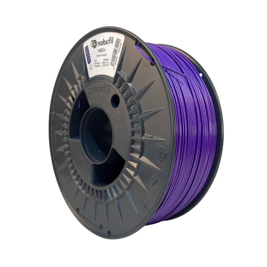 Nobufil ABSx Astro Purple Filament, Filamentspule Detailansicht