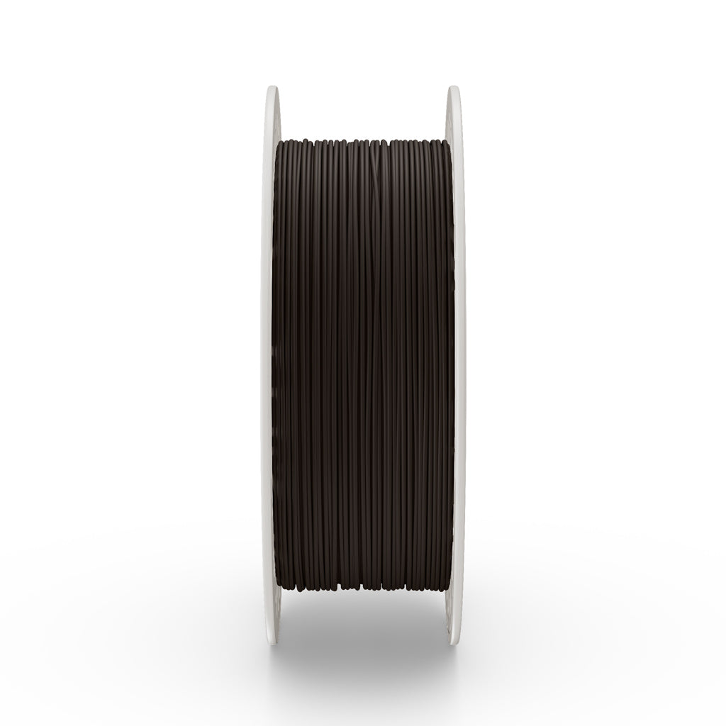 Fiberlogy FiberFlex Aero Black Filament, Filamentspule Vorderansicht