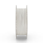 Fiberlogy FiberFlex Aero White Filament, Filamentspule Vorderansicht