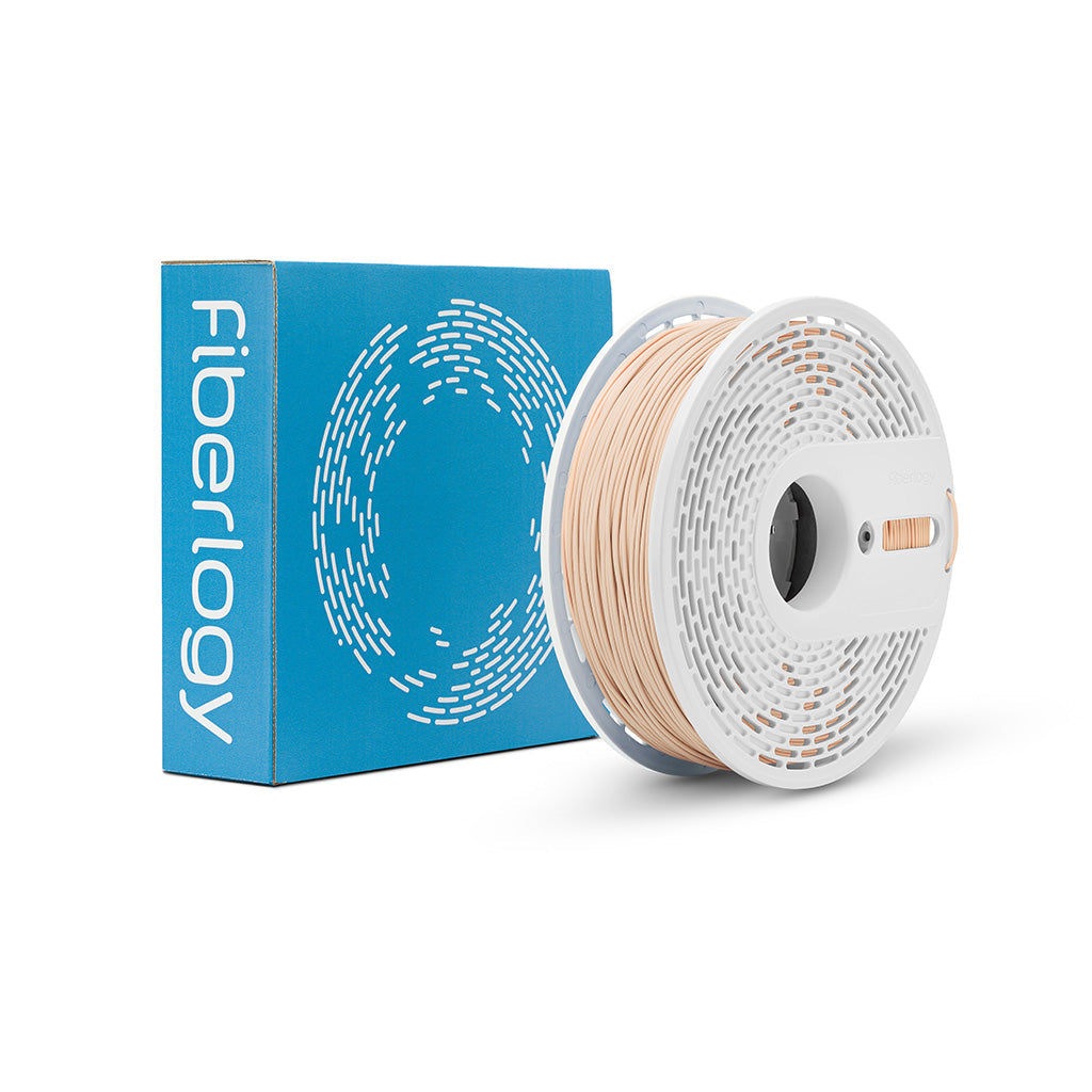 Verpackung von Fiberlogy Matte PLA Beige Filament