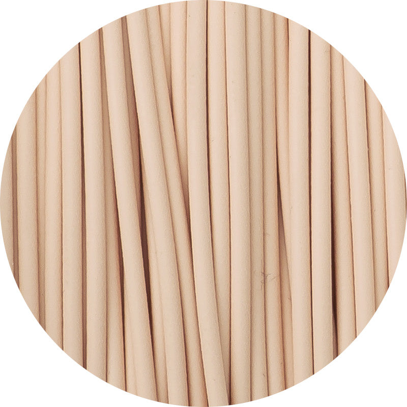 Farbmuster von Fiberlogy Matte PLA Beige Filament
