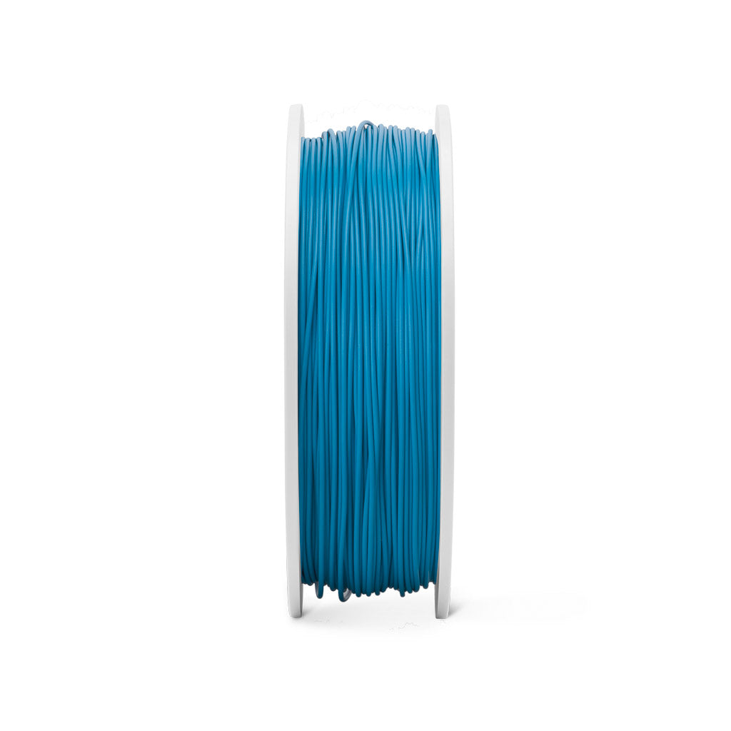 Fiberlogy Matte PLA Blue Filament, Filamentspule Vorderansicht
