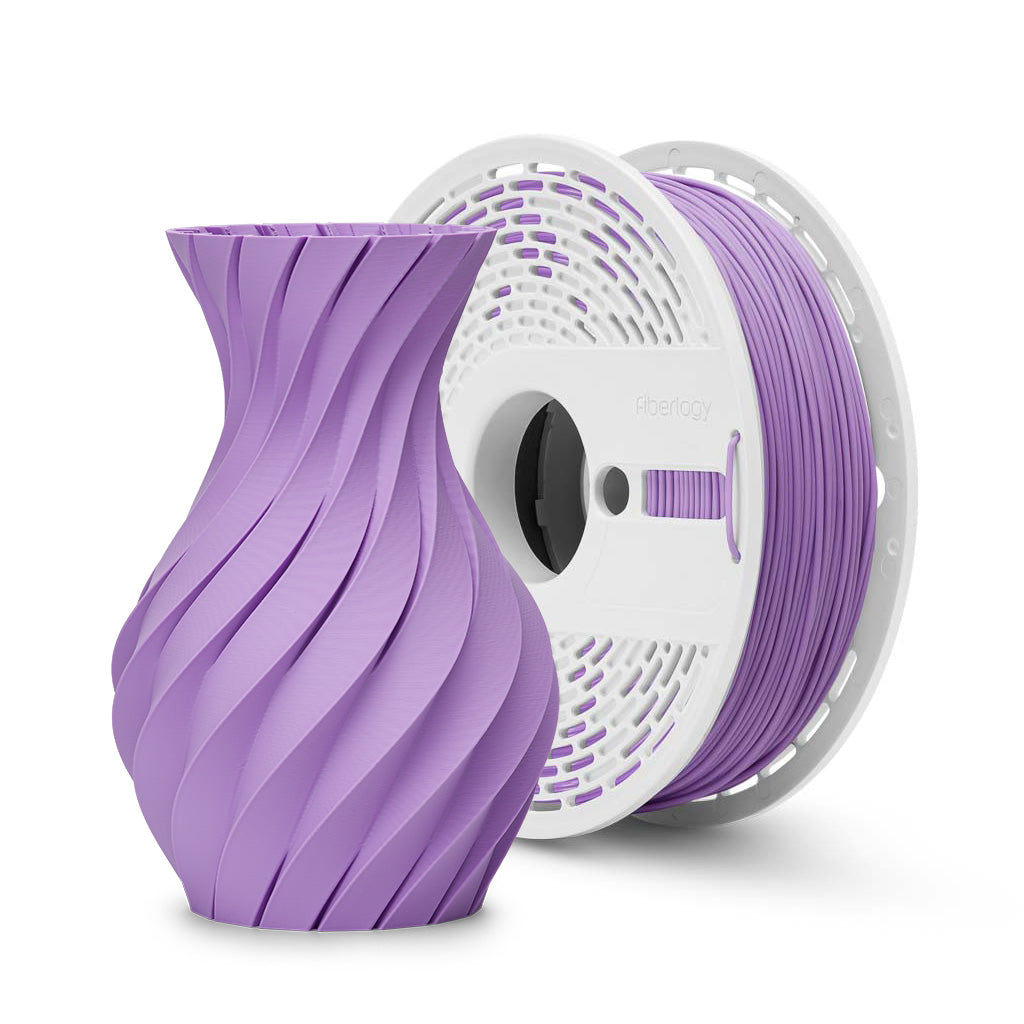 Mit Fiberlogy Matte PLA Pastel Lilac Filament 3D-gedrucktes Objekt