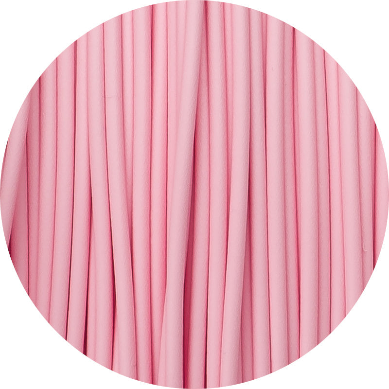 Farbmuster von Fiberlogy Matte PLA Pastel Pink Filament