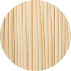 Farbmuster von Fiberlogy Matte PLA Pastel Yellow Filament
