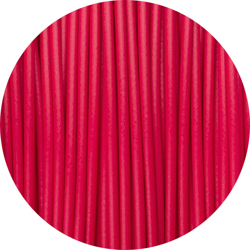 Farbmuster von Fiberlogy Matte PLA Red Filament