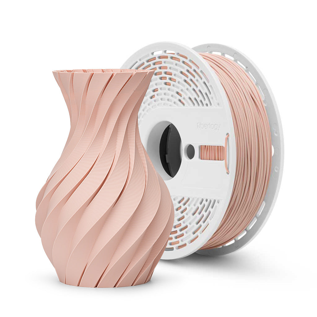 Mit Fiberlogy Matte PLA Skin Tone 1 Filament 3D-gedrucktes Objekt