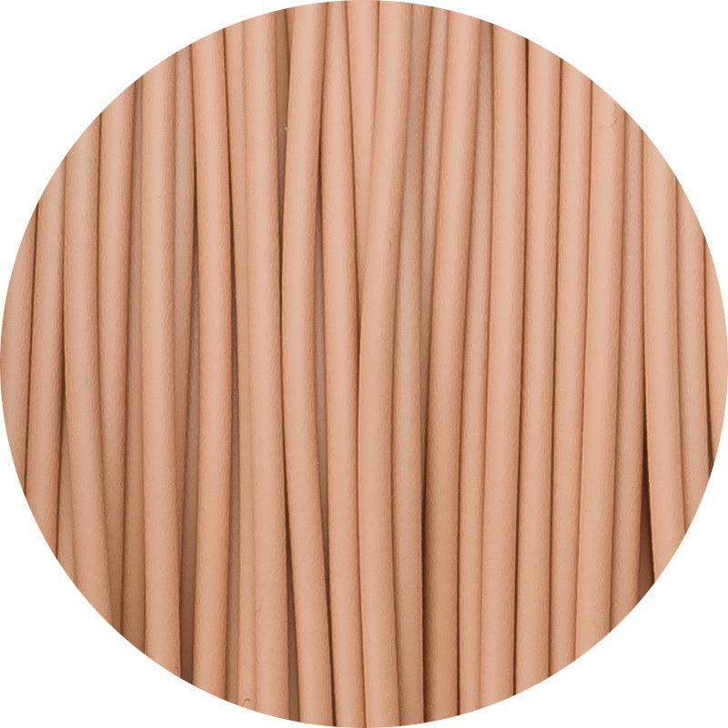 Farbmuster von Fiberlogy Matte PLA Skin Tone 2 Filament