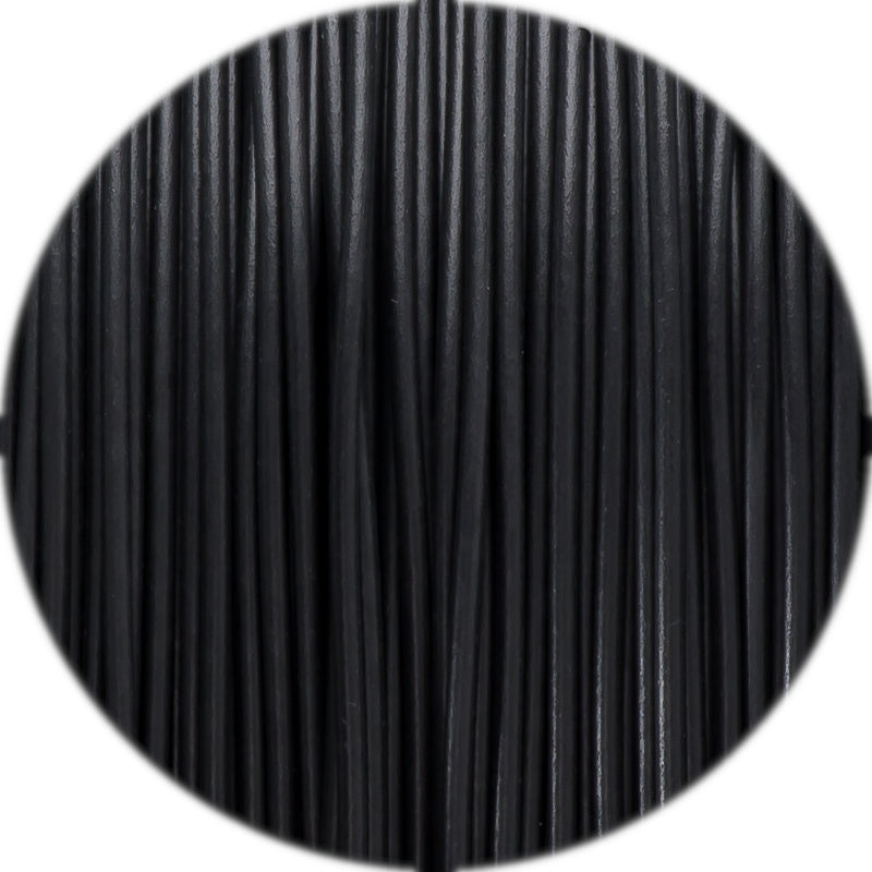 Farbmuster von Fiberlogy PP Black Filament