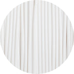Farbmuster von Fiberlogy PP White Filament