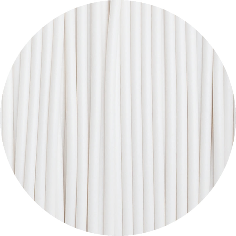 Farbmuster von Fiberlogy PP White Filament