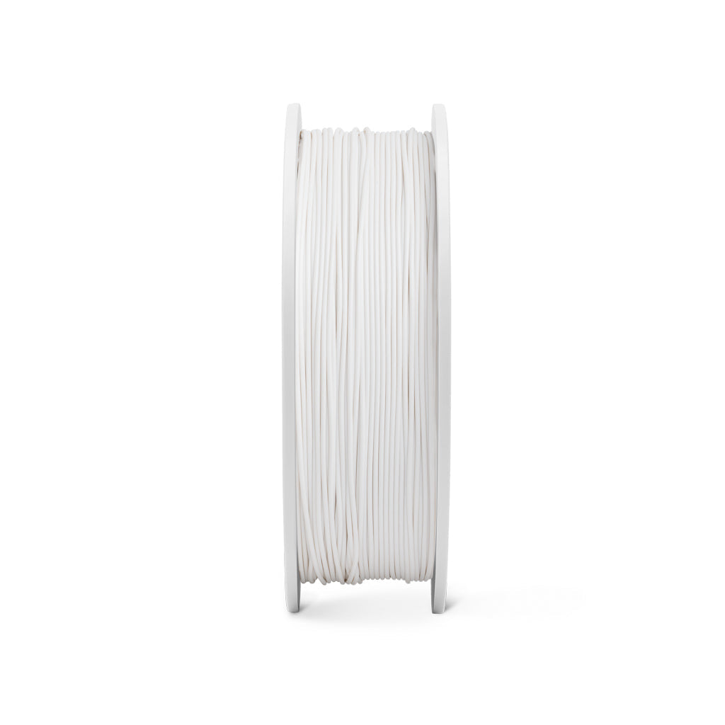 Fiberlogy PP White Filament, Filamentspule Vorderansicht