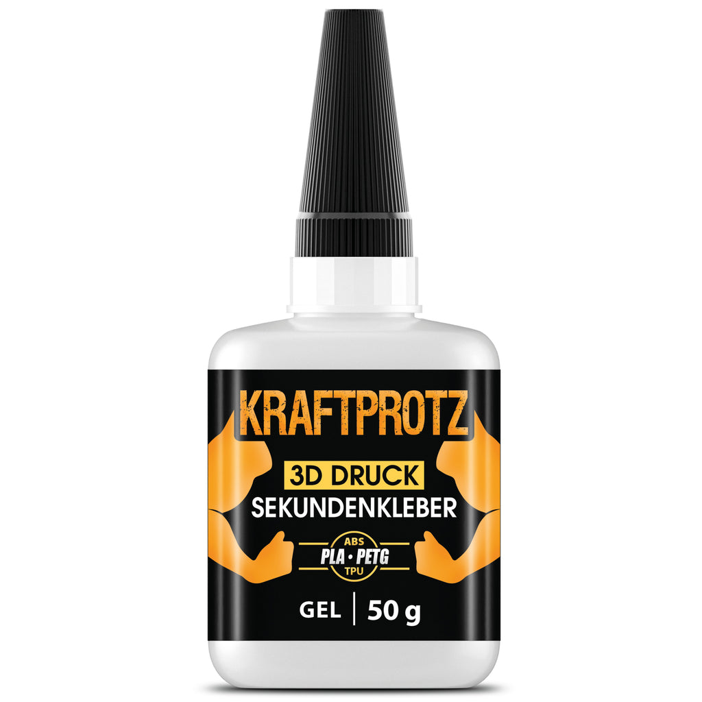 Kraftprotz 3D-Druck Sekundenkleber, dickflüssig, 50g