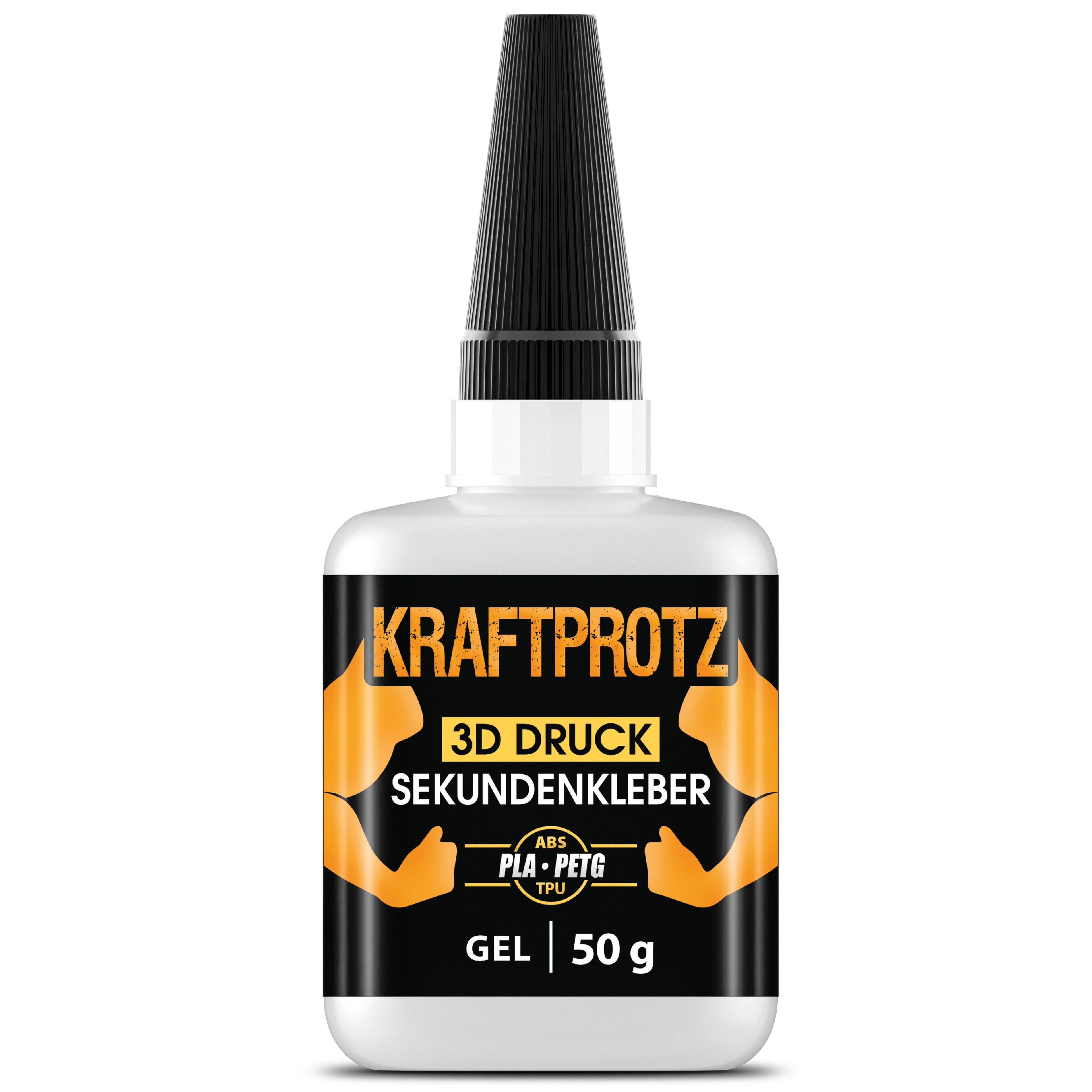 Kraftprotz 3D-Druck Sekundenkleber, dickflüssig, 50g
