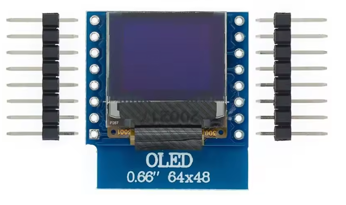 0,66 Zoll Display 0,66 Zoll OLED-Modul IIC I2C