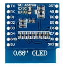 0,66 Zoll Display 0,66 Zoll OLED-Modul IIC I2C