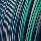 Nobufil PCTG Candy Green Filament, Filamentspule Detailansicht