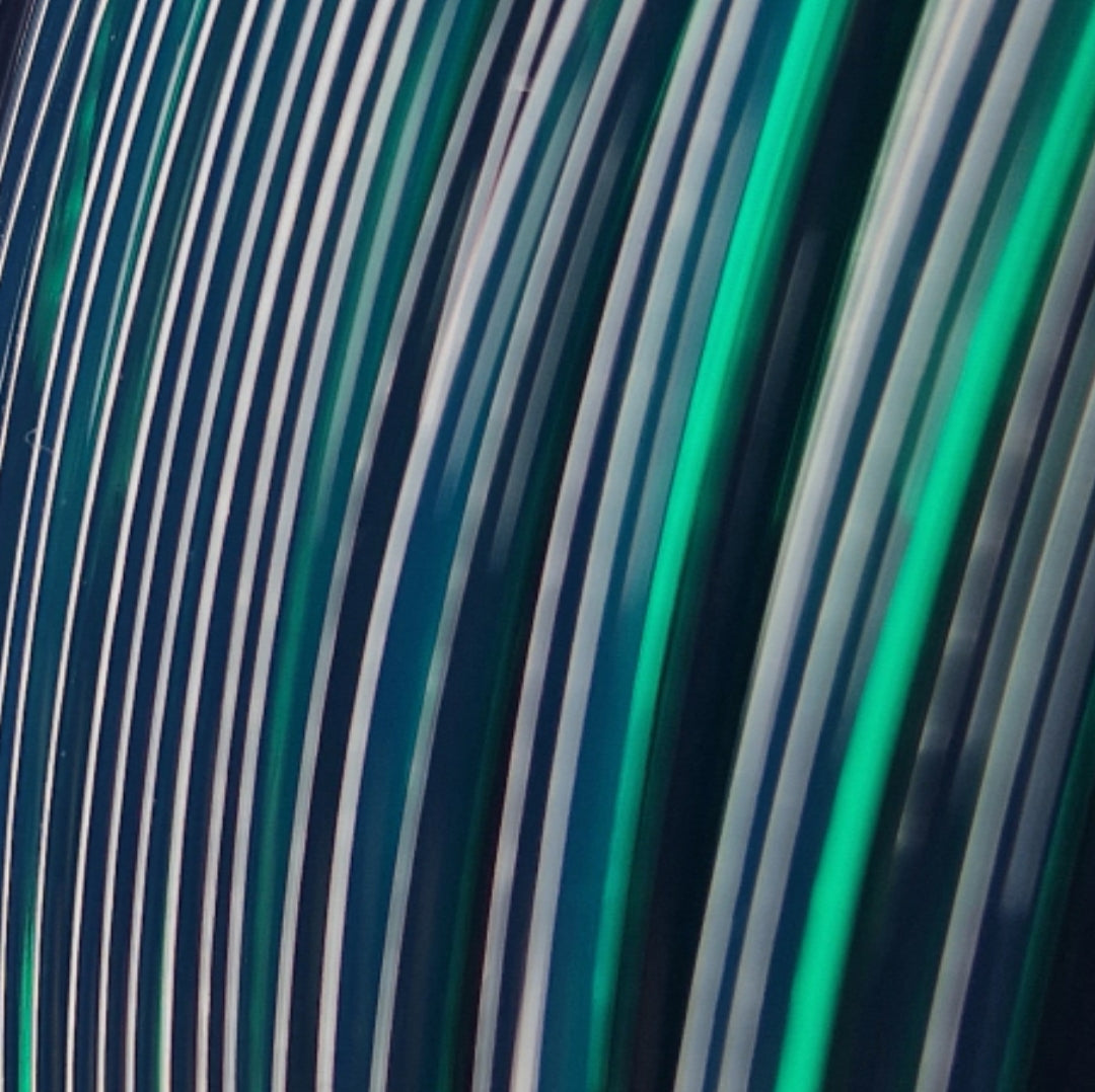 Nobufil PCTG Candy Green Filament, Filamentspule Detailansicht