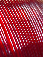 Nobufil PCTG Candy Red Filament, Filamentspule Detailansicht