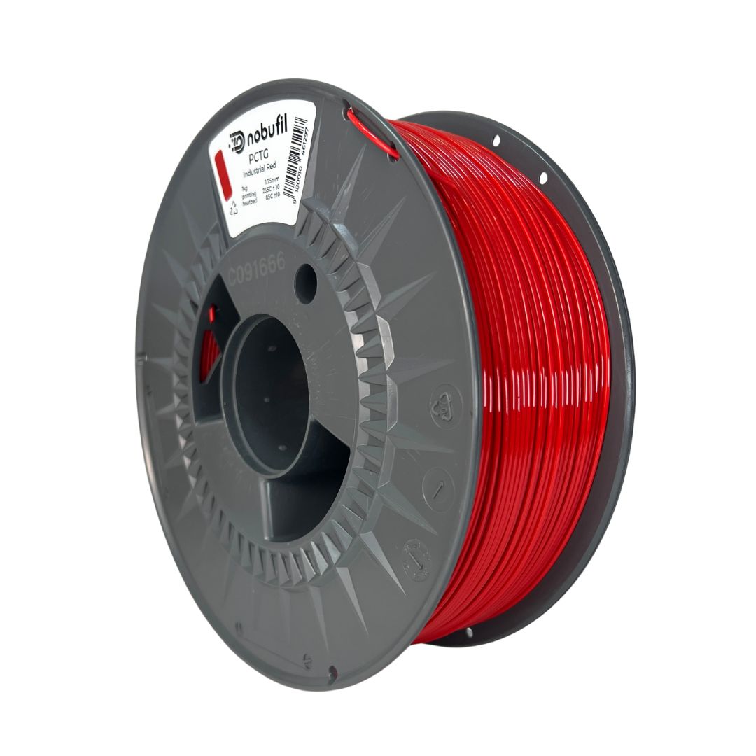 Nobufil PCTG Industrial Red Filament, Filamentspule