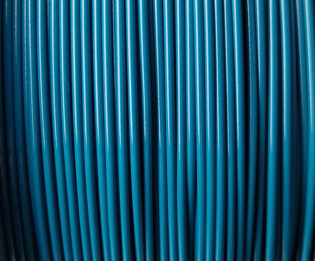 Nobufil PCTG Industrial Teal Filament, Filamentspule Detailansicht