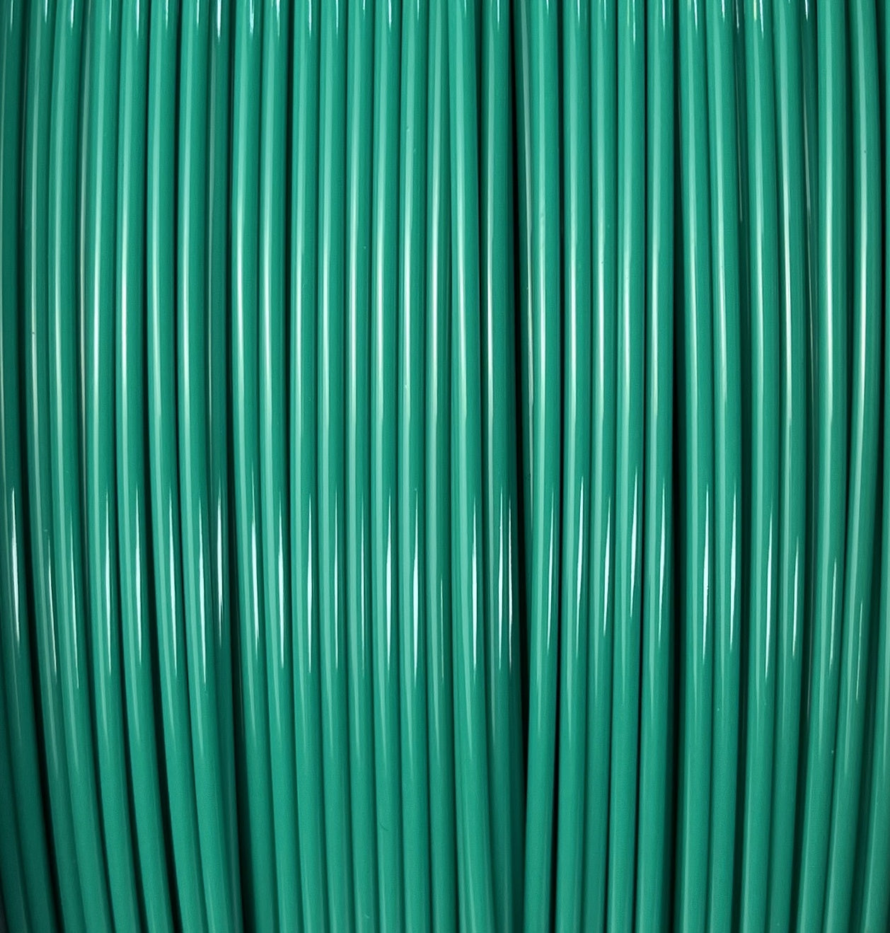 Nobufil PCTG Industrial Turquoise Filament, Filamentspule Detailansicht