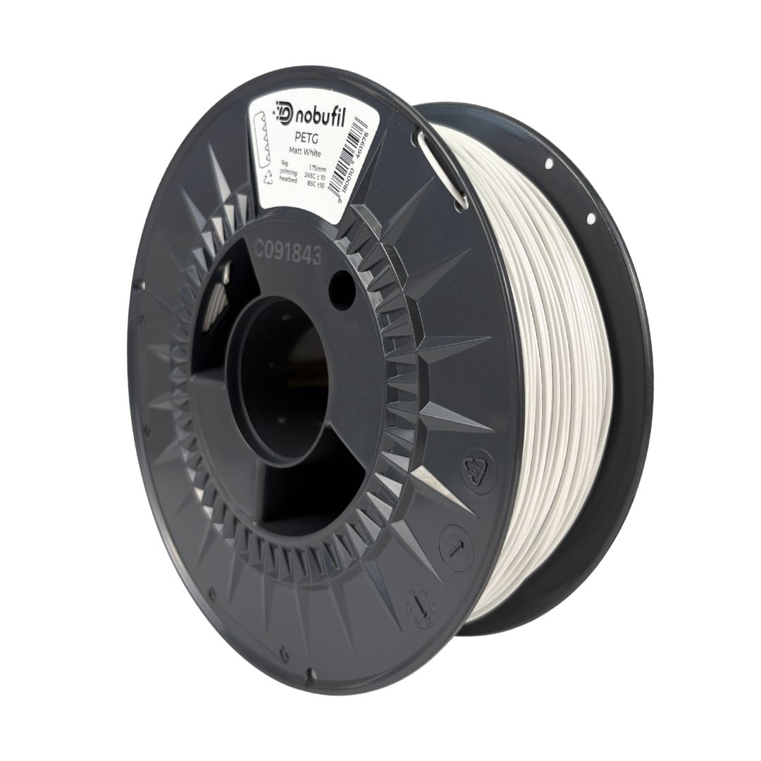 Nobufil PETG Matt White 1 kg 1.75 mm