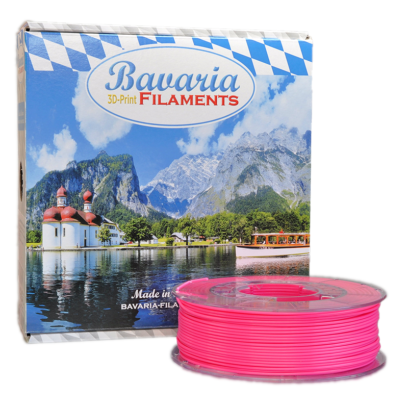 Bavafil PLA Leuchtrosa 1 Kg 1,75mm