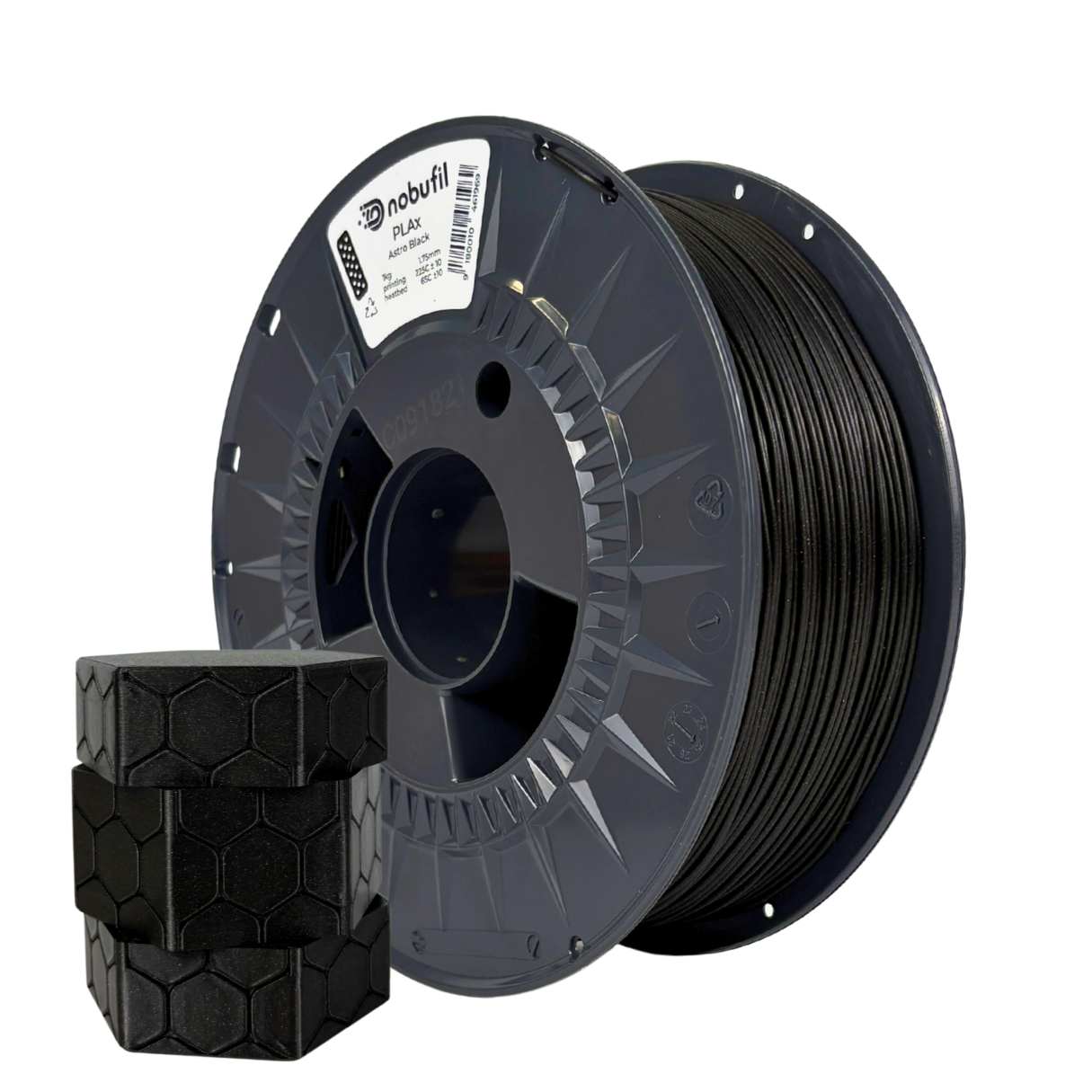 Nobufil PLAx Astro Black 1 kg 1.75 mm
