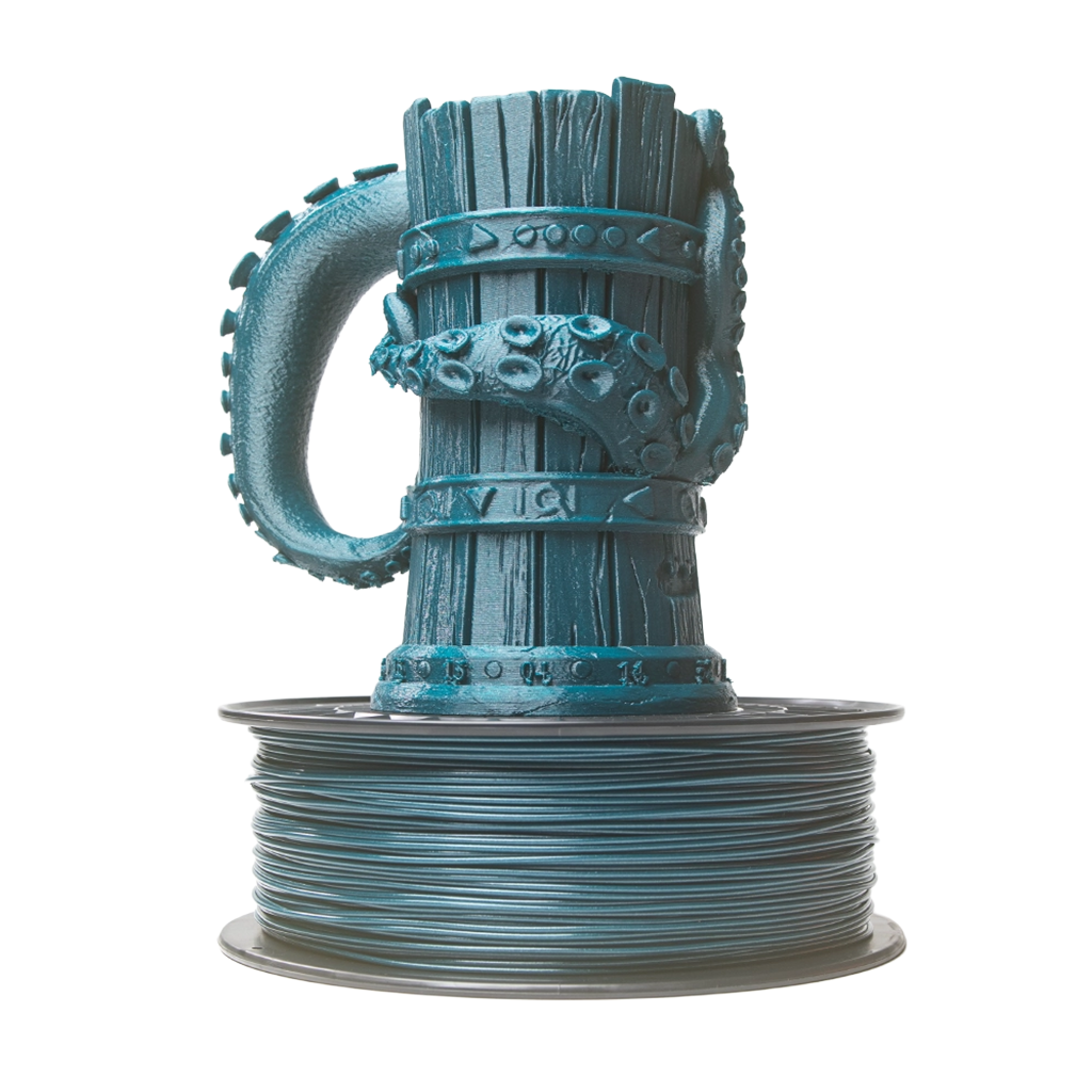 Feinschmelzer PETG Mystic Blue Filament, Filamentspule