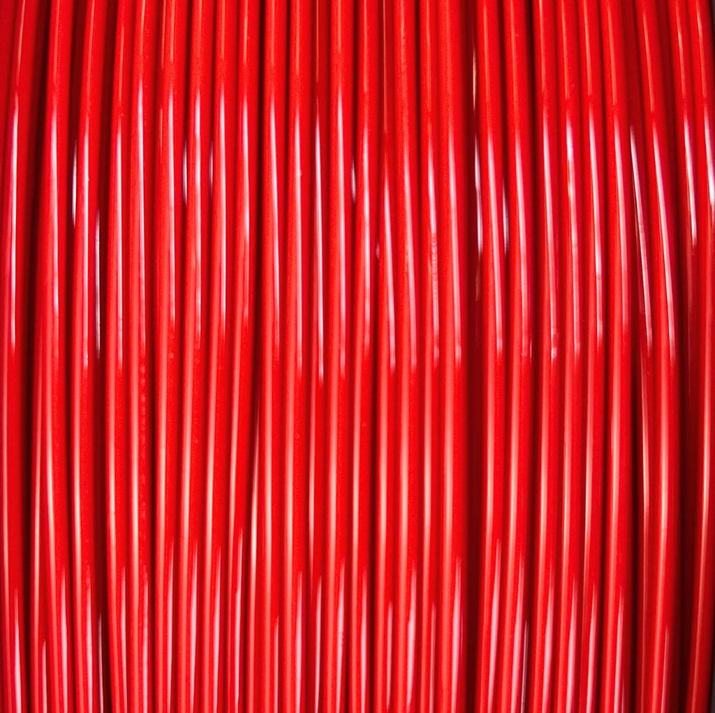 Nobufil PCTG Industrial Red Filament, Filamentspule Detailansicht